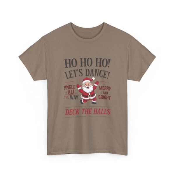 7313873734326268024_2048.jpeg Unisex t-shirt from Twisted Angell with the sarcastic phrase “Ho Ho Ho, Let's Dance” printed on the front.