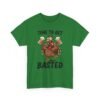 Unisex t-shirt from Twisted Angell with the sarcastic phrase “Time To Get Basted” printed on the front.