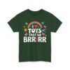 Unisex t-shirt from Twisted Angell with the sarcastic phrase “I Love Toys That Go Brrrr” printed on the front.