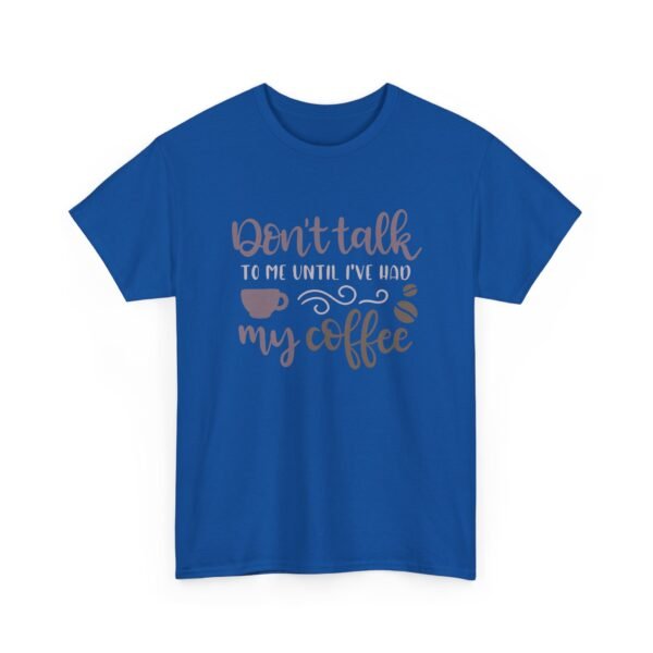 Unisex t-shirt from Twisted Angell with the sarcastic phrase “Coffee Lover” printed on the front.
