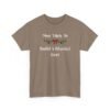 Unisex t-shirt from Twisted Angell with the sarcastic phrase “Most Likely To Build A Blanket Fort” printed on the front.