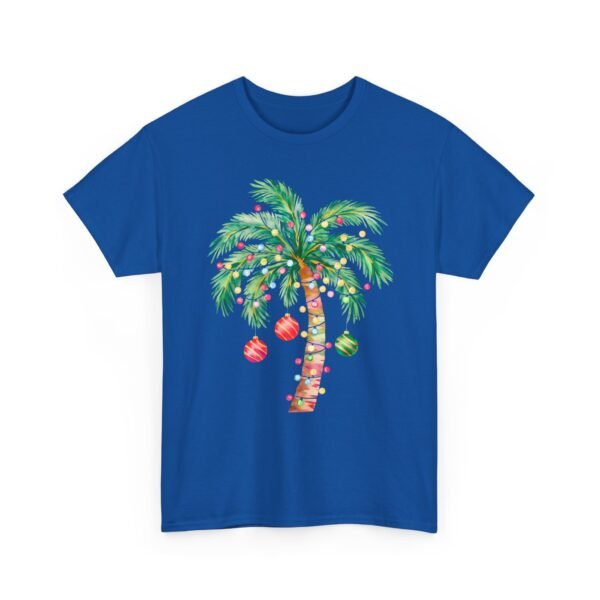 Unisex t-shirt from Twisted Angell with the sarcastic phrase “Tropical Christmas” printed on the front.