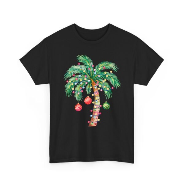 Unisex t-shirt from Twisted Angell with the sarcastic phrase “Tropical Christmas” printed on the front.