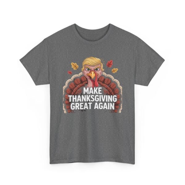 778160232958480635_2048.jpeg Unisex t-shirt from Twisted Angell with the sarcastic phrase “Make Thanksgiving Great Again” printed on the front.