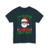 Unisex t-shirt from Twisted Angell with the sarcastic phrase “I'm So Good Santa Came Twice” printed on the front.