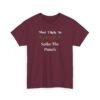 Unisex t-shirt from Twisted Angell with the sarcastic phrase “Most Likely To Spike The Punch” printed on the front.
