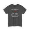 Unisex t-shirt from Twisted Angell with the sarcastic phrase “Most Likely To Say Let's Hibernate And Disappear” printed on the front.