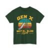 Unisex t-shirt from Twisted Angell with the sarcastic phrase “Gen X Metal Slide Strong” printed on the front.