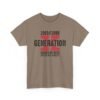 8014424737839134022_2048.jpeg Sarcastic apparel design from Twisted Angell with the phrase “Generation X T‑Shirt (1965–1980) - Raised on Noise, Water and Neglect” printed on the front.