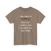 Unisex t-shirt from Twisted Angell with the sarcastic phrase “Most Likely To Bake 500 Cookies And Complain No One Helps” printed on the front.