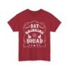 8055166059639960188_2048.jpeg Unisex t-shirt from Twisted Angell with the sarcastic phrase “Day Drinking Squad” printed on the front.