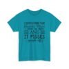 Unisex t-shirt from Twisted Angell with the sarcastic phrase “I Suffer From That Disorder Where I Speak The Truth And It Pisses People Off” printed on the front.