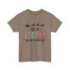 Unisex t-shirt from Twisted Angell with the sarcastic phrase “All is Calm Said No Teacher Ever” printed on the front.