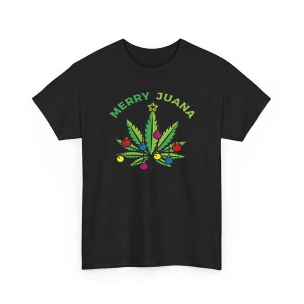 8165608090136087013_2048-1.jpeg Unisex t-shirt from Twisted Angell with the sarcastic phrase “Merry Juana” printed on the front.
