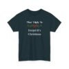 Unisex t-shirt from Twisted Angell with the sarcastic phrase “Most Likely To Forget It's Christmas” printed on the front.
