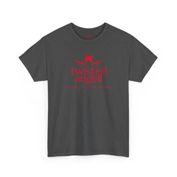 8276197344759616933_2048.jpeg Unisex t-shirt from Twisted Angell with the sarcastic phrase “Twisted Angell - Crimson” printed on the front.
