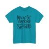 8458568005129812965_2048-1.jpeg Unisex t-shirt from Twisted Angell with the sarcastic phrase “Never Let Anyone Dull Your Sparkle” printed on the front.