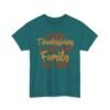 Unisex t-shirt from Twisted Angell with the sarcastic phrase “Every Thanksgiving I Give My Family The Bird” printed on the front.