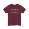 Unisex t-shirt from Twisted Angell with the sarcastic phrase “Most Likely To Sleigh All Day” printed on the front.