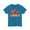 Unisex t-shirt from Twisted Angell with the sarcastic phrase “Eat the Ham” printed on the front.