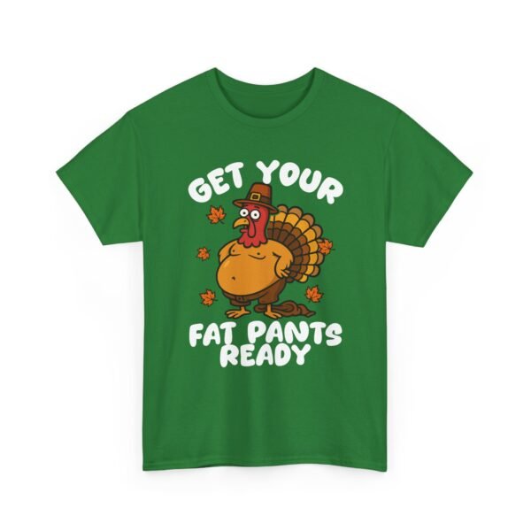 Unisex t-shirt from Twisted Angell with the sarcastic phrase “Get Your Fat Pants Ready” printed on the front.