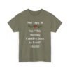 Unisex t-shirt from Twisted Angell with the sarcastic phrase “Most Likely To Say 'This Meeting Could've Been An Email' (Again)” printed on the front.