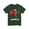 Unisex t-shirt from Twisted Angell with the sarcastic phrase “Holiday Bigfoot” printed on the front.