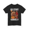 Unisex t-shirt from Twisted Angell with the sarcastic phrase “Go Stuff Yourself” printed on the front.