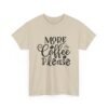 9007978030242059123_2048-1.jpeg Unisex t-shirt from Twisted Angell with the sarcastic phrase “More Coffee Please” printed on the front.