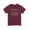 914359483782404393_2048.jpeg Unisex t-shirt from Twisted Angell with the sarcastic phrase “Most Likely To Pretend They Love The Gift” printed on the front.