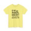9164644334523562434_2048-1.jpeg Unisex t-shirt from Twisted Angell with the sarcastic phrase “If My Mouth Doesn't Say It, My Face Definitely Will” printed on the front.