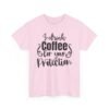 9275701695000693416_2048-1.jpeg Unisex t-shirt from Twisted Angell with the sarcastic phrase “I Drink Coffee For Your Protection” printed on the front.
