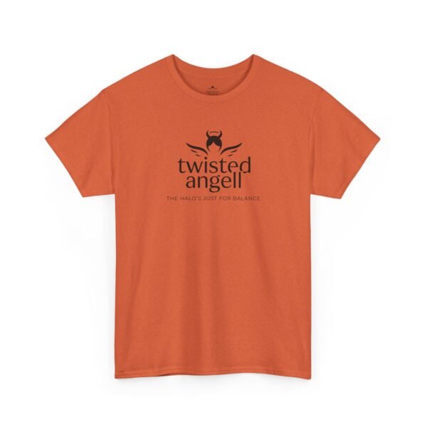 9300841963494995948_2048.jpeg Unisex t-shirt from Twisted Angell with the sarcastic phrase “Twisted Angell - Black” printed on the front.