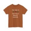 Unisex t-shirt from Twisted Angell with the sarcastic phrase “Most Likely To Post "I'm So Blessed" Ironically” printed on the front.
