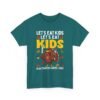 Unisex t-shirt from Twisted Angell with the sarcastic phrase “Let's Eat Kids - Let's Eat, Kids” printed on the front.