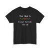 Unisex t-shirt from Twisted Angell with the sarcastic phrase “Most Likely To Forget To Hide The Elf” printed on the front.
