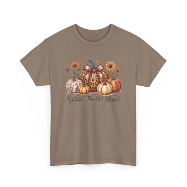 9628859436400847141_2048-1.jpeg Unisex t-shirt from Twisted Angell with the sarcastic phrase “Grateful Thankful Blessed” printed on the front.