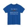 Unisex t-shirt from Twisted Angell with the sarcastic phrase “Most Likely To Knock Over The Christmas Tree” printed on the front.