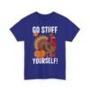 Unisex t-shirt from Twisted Angell with the sarcastic phrase “Go Stuff Yourself” printed on the front.