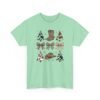 Unisex t-shirt from Twisted Angell with the sarcastic phrase “Country Christmas Boots, Bows, Hat, Trees” printed on the front.