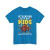 Unisex t-shirt from Twisted Angell with the sarcastic phrase “Let's Eat Kids - Let's Eat, Kids” printed on the front.
