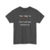 9988369377967036414_2048.jpeg Unisex t-shirt from Twisted Angell with the sarcastic phrase “Most Likely To Get Coal And Deserve It” printed on the front.