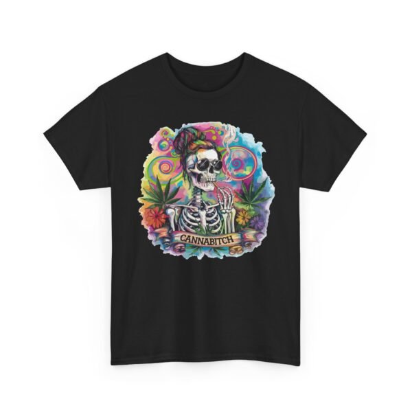 "Cannabitch" Colorful Day of the Dead Style
