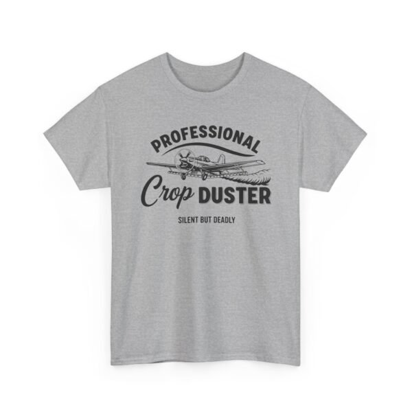 Professional Crop Duster T-Shirt — "Silent but Deadly" Vintage Airplane Tee