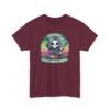 Gardening Skull Tee — "Gardening Because Murder's Wrong" Funny Plant Lover Shirt