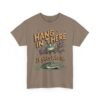 Hang In There It Gets Worse T-Shirt — Funny Frog Graphic Tee