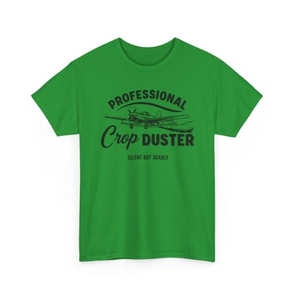 Professional Crop Duster T-Shirt — "Silent but Deadly" Vintage Airplane Tee