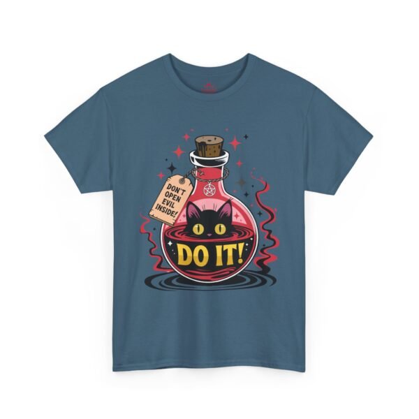 T-Shirt — Cute Witch Potion Cat 'Do It!' Graphic Tee