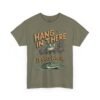 Hang In There It Gets Worse T-Shirt — Funny Frog Graphic Tee