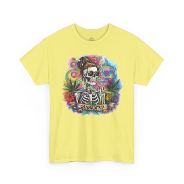 "Cannabitch" Colorful Day of the Dead Style